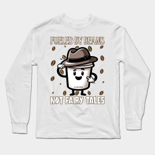 Coffee, Bean Brew Enthusiasm Long Sleeve T-Shirt